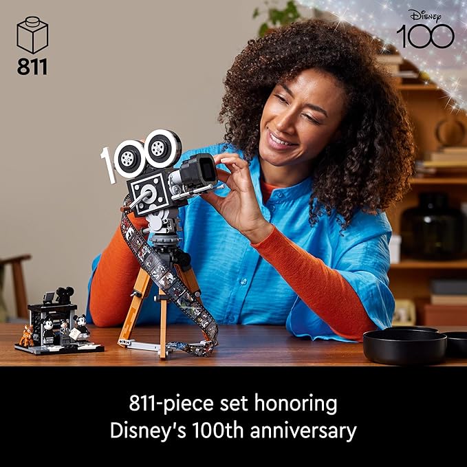 Lego Walt Disney Tributo Câmera, Celebração 100 anos Peça de Colecionador