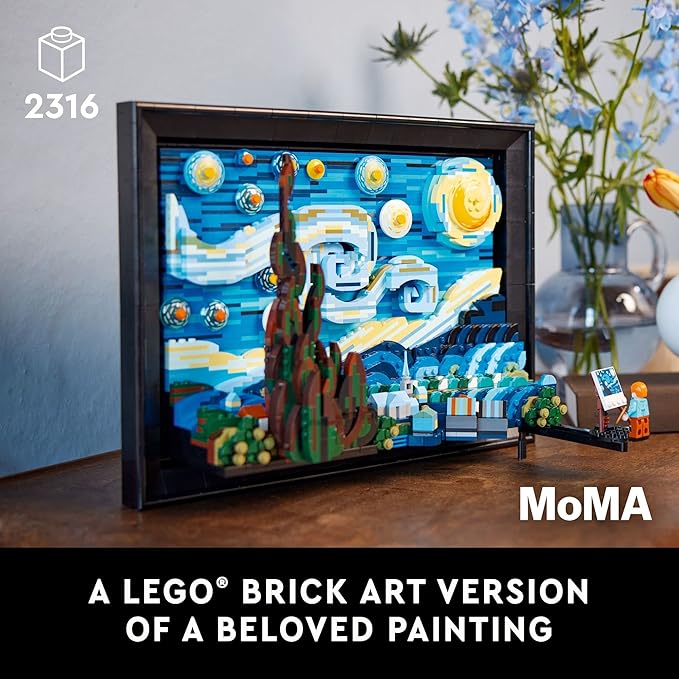 LEGO® Ideas Vincent van Gogh A Noite Estrelada
