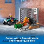 LEGO Set City Police Camião de Laboratório Criminal da Polícia 674 peças