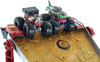 Hot Wheels GFR15 Monster Trucks Downhill Race and Go Track Set