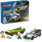 LEGO Set City Police Perseguição de Carro da Polícia a Muscle 213 peças