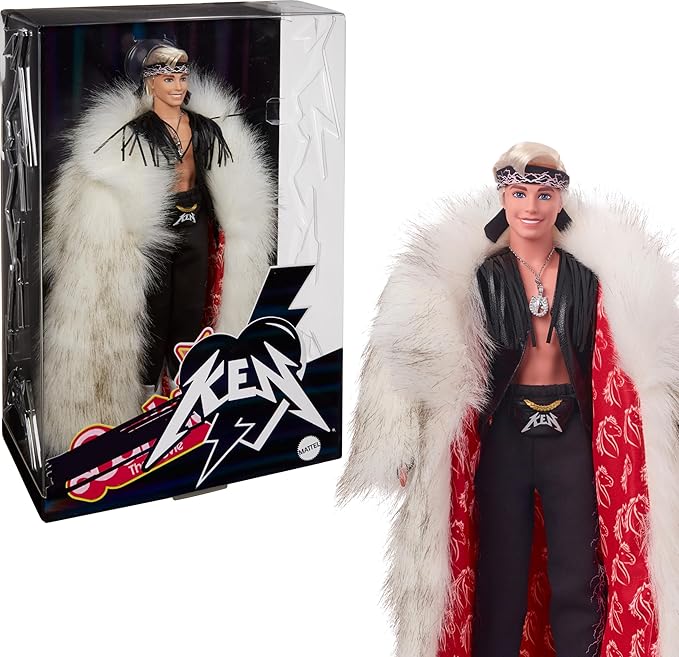 Barbie O Filme, Ken Casaco Branco, boneco de coleção Barbie Signature