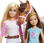Barbie, Conjunto de Brinquedo, Aprendendo a Montar a Cavalo com Boneca Stacie, Boneca Barbie, Cavalo e Acessórios