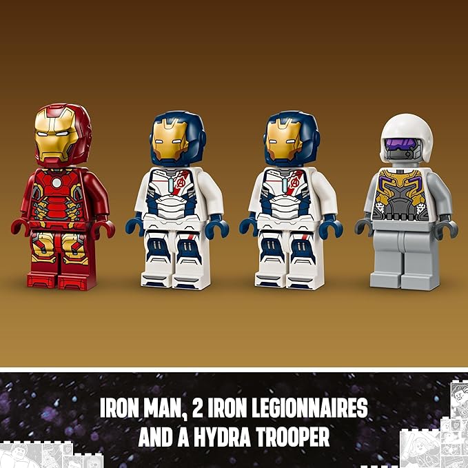 LEGO Super Heroes Marvel Homem de Ferro e Legião de Ferro vs. Soldado da Hidra