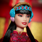 Barbie Signature Boneca de Coleção Ano Novo Lunar com Túnica Floral