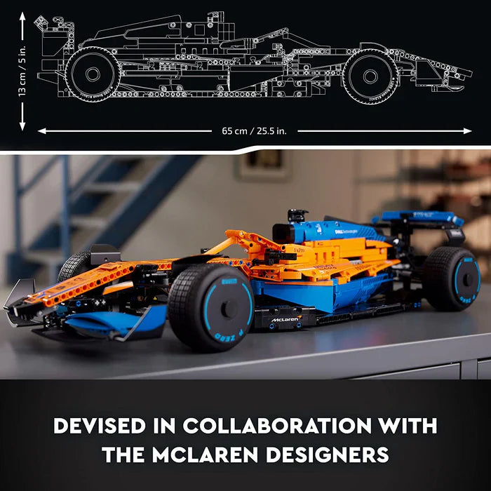LEGO Technic Carro de Corrida McLaren Formula 1™; Kit de Construção de Modelo 1432 peças
