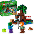 LEGO Minecraft A Aventura no Pântano 65 peças