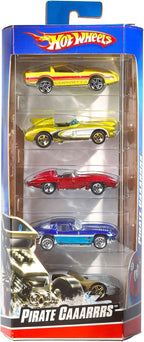Hot Wheels Pacote 5 Carros Sortidos, não é possível escolher as cores