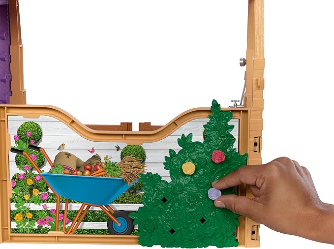 Barbie, Conjunto de Brinquedo Estábulo dos Sonhos com Boneca, Cavalo e +25 Acessórios