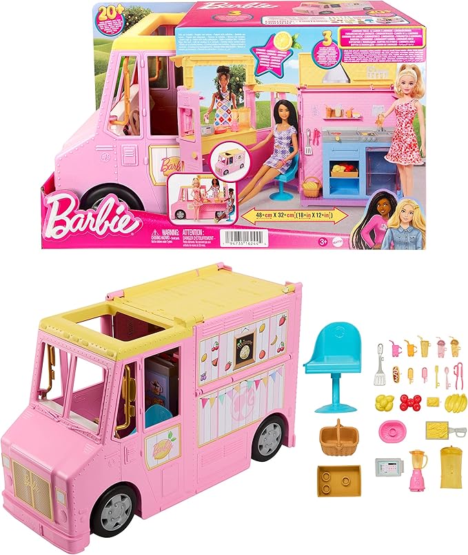 Barbie Profissões Veículo de Brinquedo Caminhão de Limonada