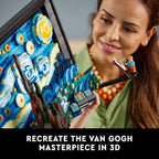 LEGO® Ideas Vincent van Gogh A Noite Estrelada