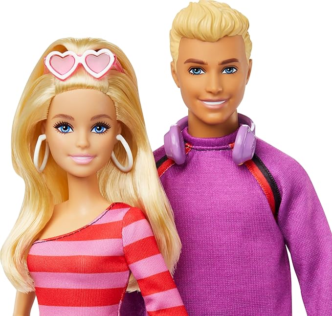 Barbie Fashionista, Conjunto de Bonecos Barbie e Ken de patins
