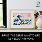LEGO Art Hokusai  A Grande Onda 1,810 Peças