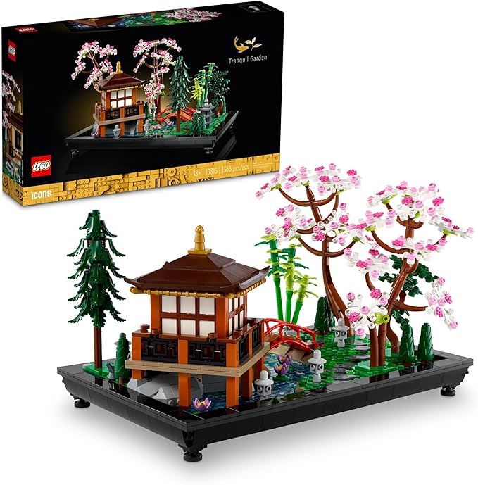 LEGO Icons Jardim Tranquilo 1363 peças