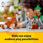 LEGO Creator Animais da Floresta: Raposa Vermelha 667 peças