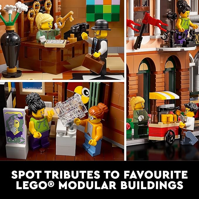LEGO Hotel Boutique, Kit de Construção 3066 peças