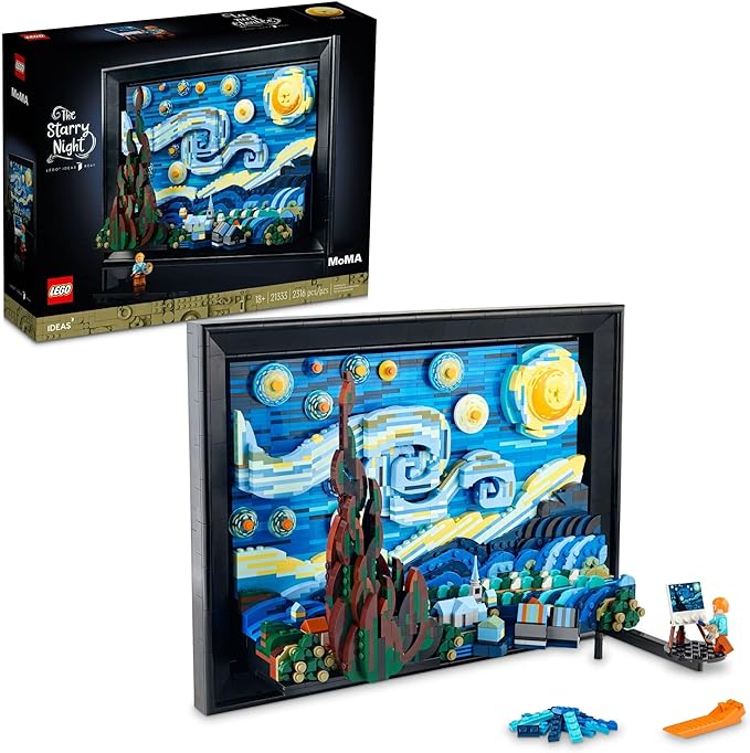 LEGO® Ideas Vincent van Gogh A Noite Estrelada
