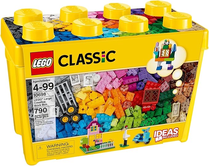 Classic Caixa Grande De 790 Peças Criativas Lego Brick Box Sem Cor Especificada
