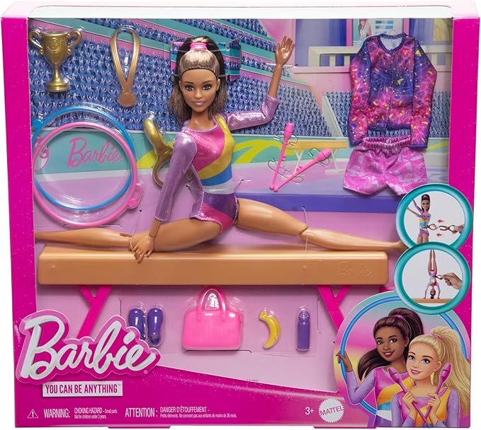 Barbie Profissões Boneca Ginasta