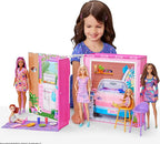 Barbie Casa de Bonecas Glam com Boneca, 4 Áreas e 11 Acessórios