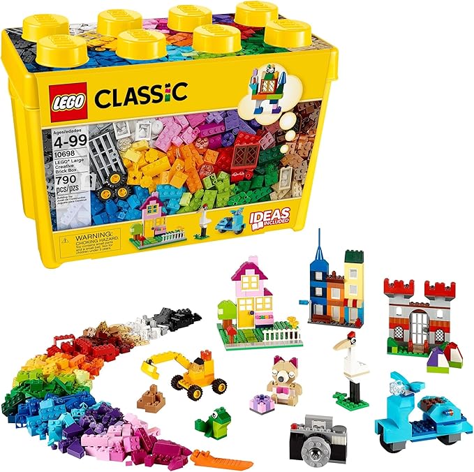 Classic Caixa Grande De 790 Peças Criativas Lego Brick Box Sem Cor Especificada