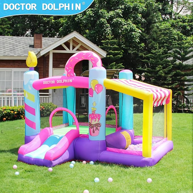 Castelo INOVA FUN HOUSE Inflável + BRINDES DIVERTIDOS