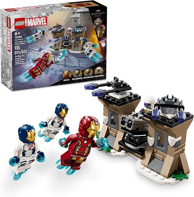 LEGO Super Heroes Marvel Homem de Ferro e Legião de Ferro vs. Soldado da Hidra