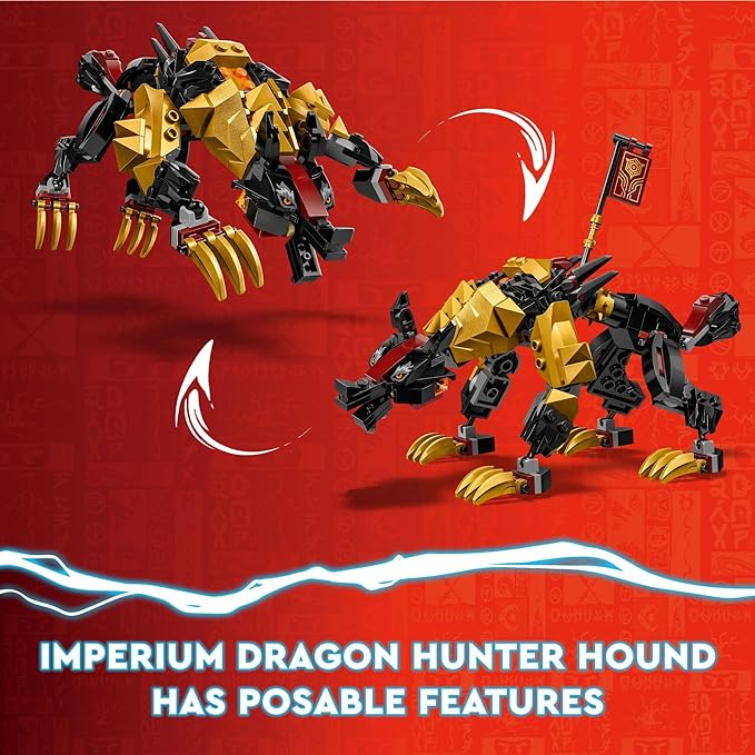 LEGO Ninjago Cao Caça Dragoes Imperium 198 peças