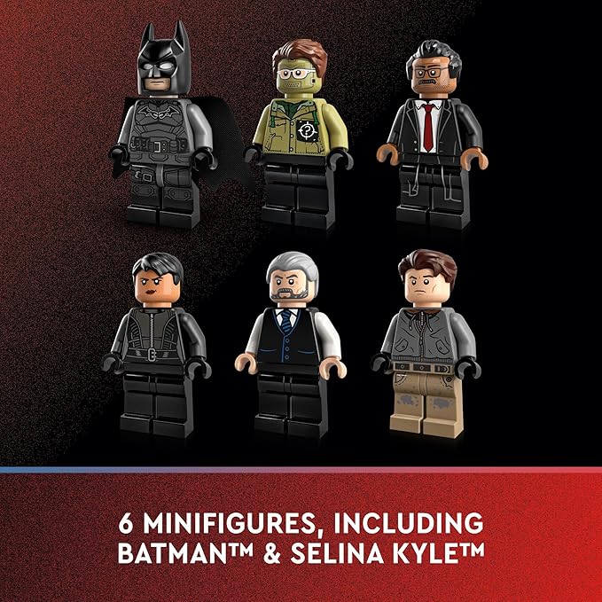 LEGO DC Batman Batcaverna: O Confronto Kit Incrível 581 Peças