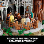 LEGO Icons O SENHOR DOS ANÉIS: VALFENDA 6.167 Peças