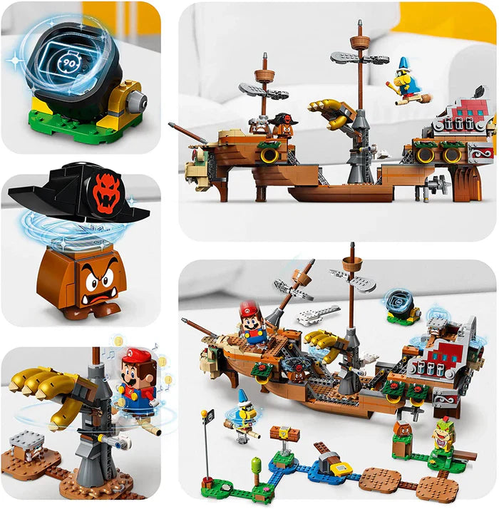 Lego Conjunto de Expansão Navio Voador do Bowser