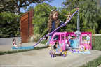 Barbie Estate Conjunto de Brinquedo Trailer dos Sonhos com 7 áreas de brincadeiras e mais de 60 peças