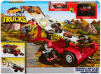 Hot Wheels GFR15 Monster Trucks Downhill Race and Go Track Set