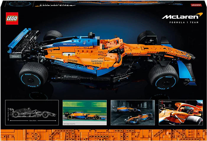 LEGO Technic Carro de Corrida McLaren Formula 1™; Kit de Construção de Modelo 1432 peças
