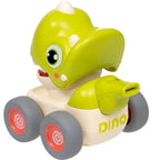 Carrinho Dino Fricção e Apito Verde Buba