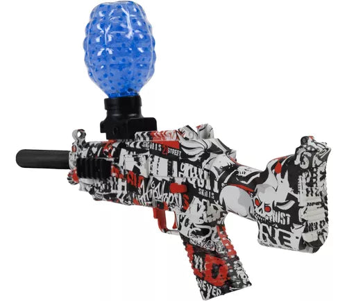 Brinquedo Lançador de Gel Orbeez Rambo + 10.000 unidades de Bolinhas de Gel
