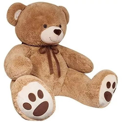 Urso De Pelúcia Tommy Gigante 1,10m Hipoalérgico