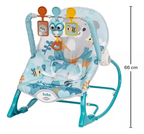 Cadeira De Balanço Bebê Vibratória Buba