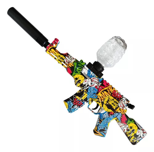 Brinquedo Lançador de Gel Orbeez Grafitti + 10.000 unidades de Bolinhas de Gel