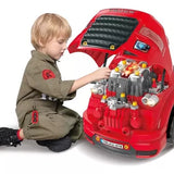 Motor de Caminhão Monta Desmonta Brinquedo com Luzes E Sons