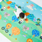 Tapete De Atividades Infantil Dobrável Buba Zoo Buba