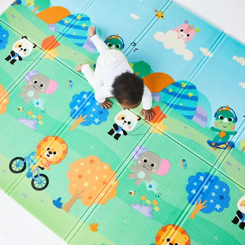 Tapete De Atividades Infantil Dobrável Buba Zoo Buba