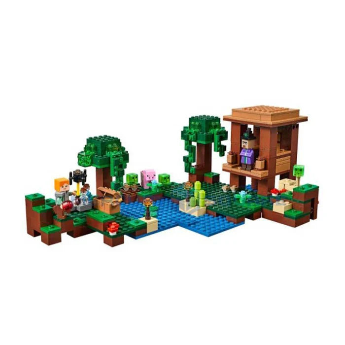 Blocos de Montar Minecraft Alex e a Cabana da Bruxa – 508 peças