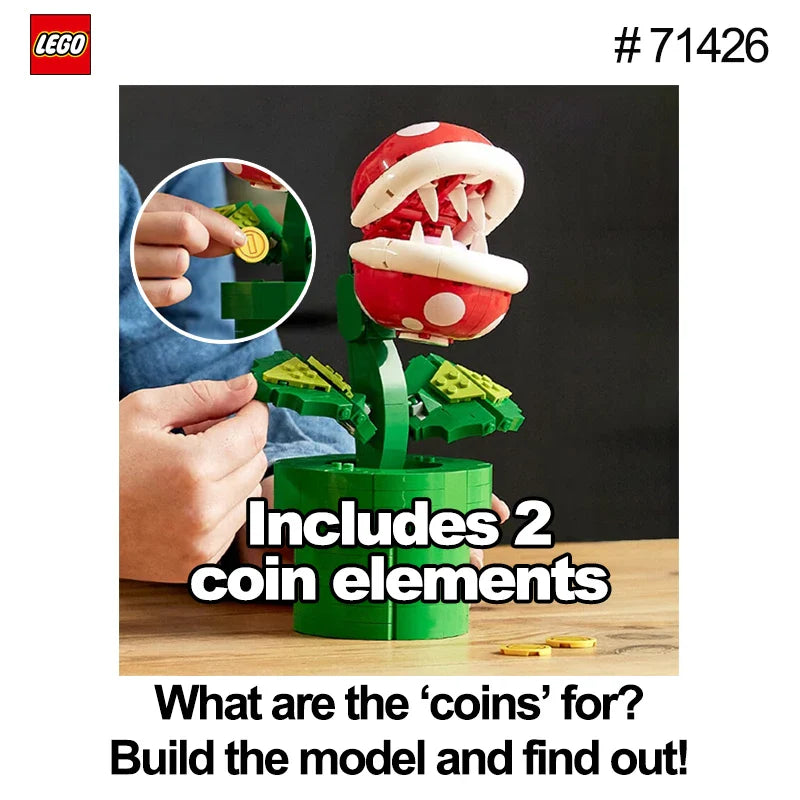 Lego Super Mario Planta Piranha 540 Peças
