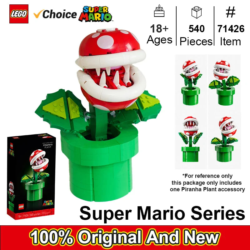 Lego Super Mario Planta Piranha 540 Peças