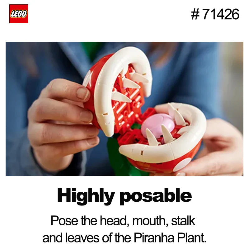 Lego Super Mario Planta Piranha 540 Peças