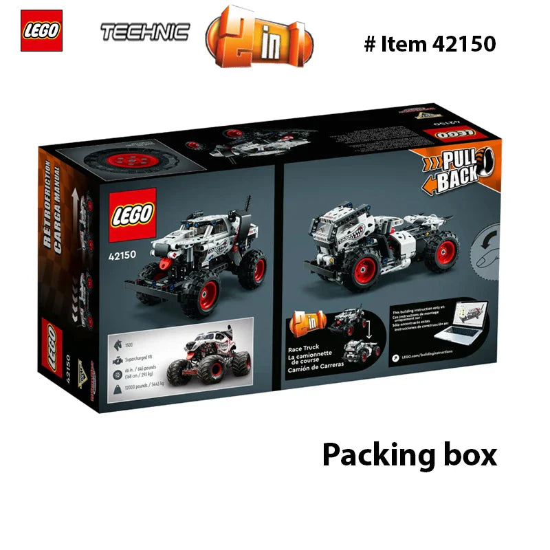 Lego Monster Jam Caminhão Monstro 244 Peças