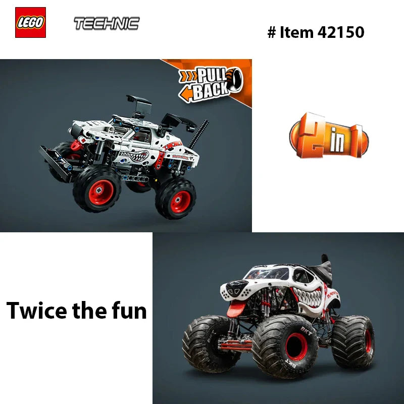 Lego Monster Jam Caminhão Monstro 244 Peças
