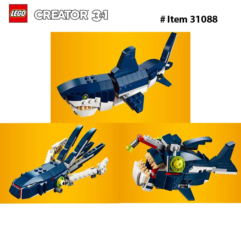 Lego Creator Criaturas do Fundo do Mar 230 peças