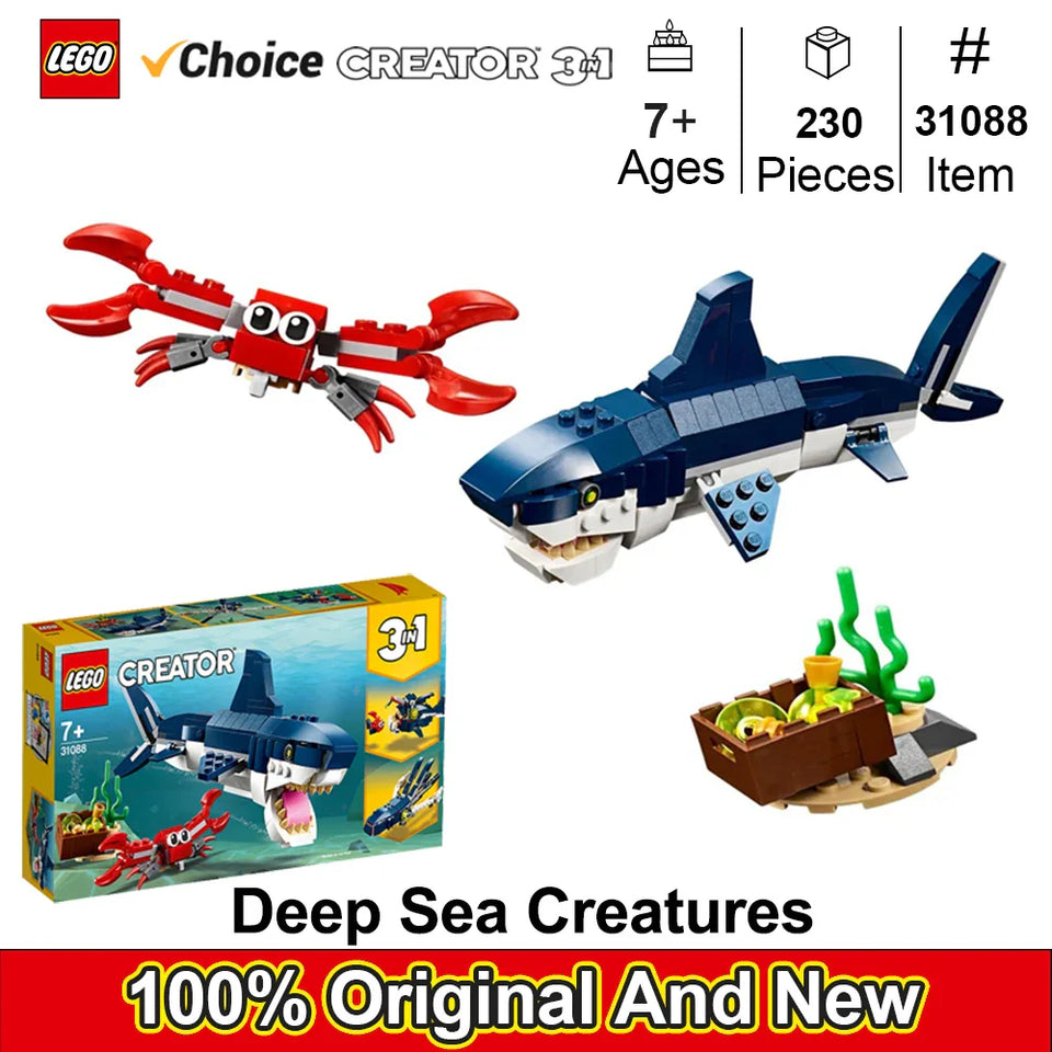 Lego Creator Criaturas do Fundo do Mar 230 peças